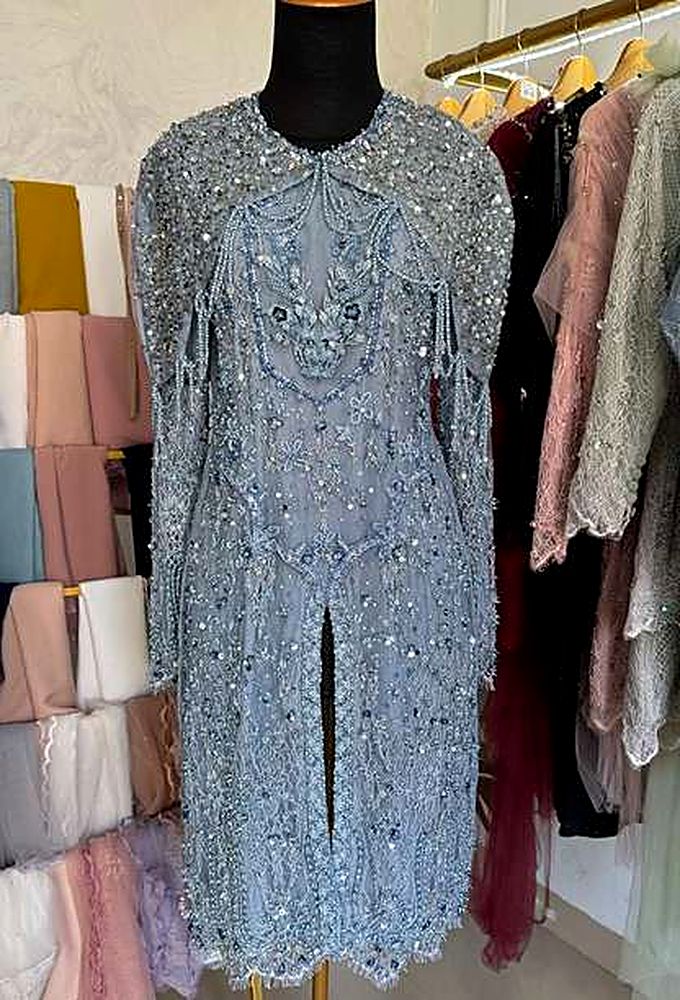 Kebaya Jurai Dust Blue
