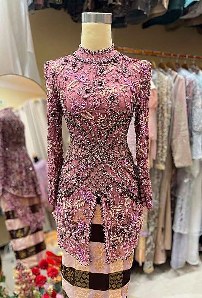 Kebaya Aisha Dusty Pink
